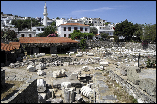 Руины Галикарнасского мавзолея в Турции